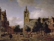 Jan van der Heyden, Old church landscape